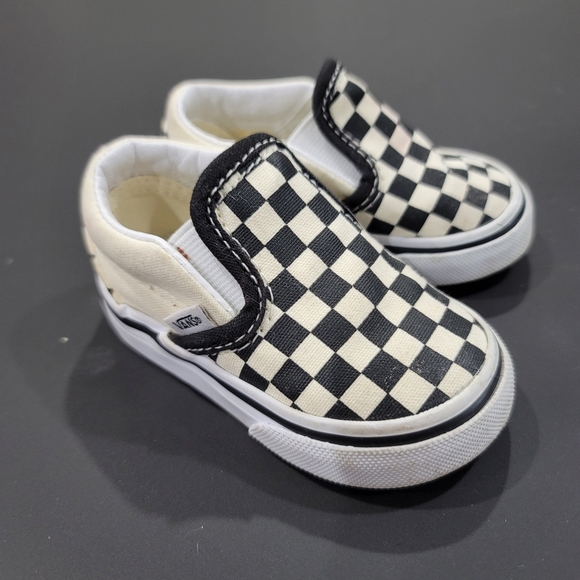 Vans Other - Vans Toddler Checkered Slip Ons